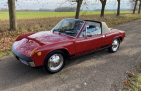 Porsche 914 – 2.0L Injection – 1976 – 63 500 kms – Rouge Malaga – Parfait état