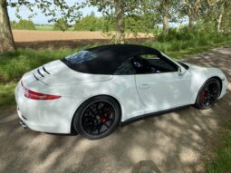 Porsche 991.1 CAB CARRERA 4S 3.8L Phase 1 – 400cv – Full Historique full